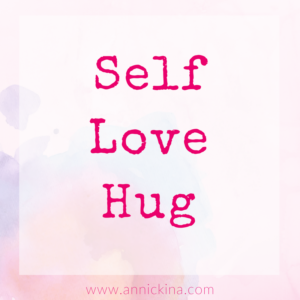 self love hug